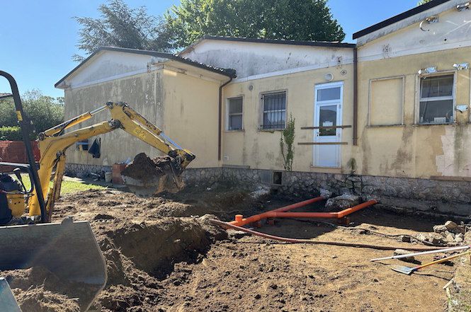 Via al cantiere per la realizzazione della nuova cucina al Nido Mafalda