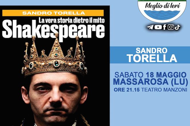 Sandro Torella torna al Teatro Manzoni di Massarosa domani sera alle 21.15