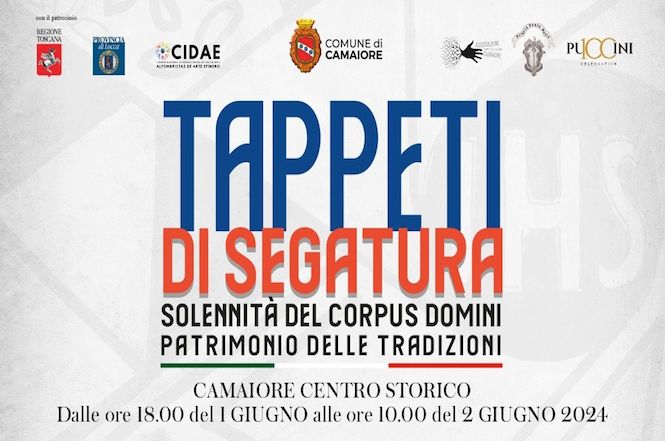 Corpus Domini a Camaiore: tornano i tappeti di segatura