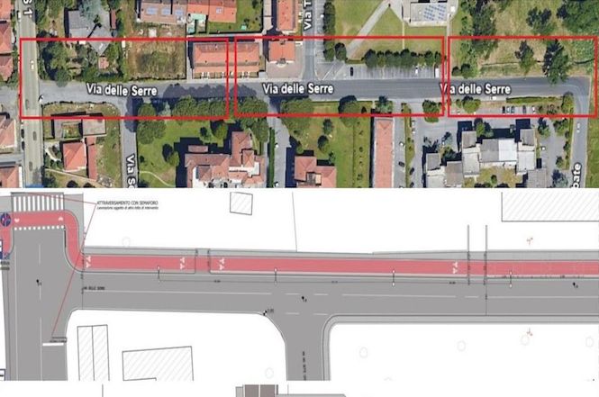 Lido, dal 1 luglio riprendono i lavori per la pista ciclabile mare monti su via delle Serre
