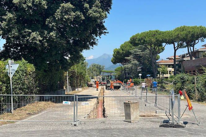Pista ciclabile Mare-Monti: partiti i lavori per la prosecuzione su via delle Serre
