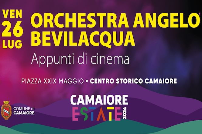 A Camaiore dopo Fausto Leali stasera l'orchestra Angelo Bevilacqua