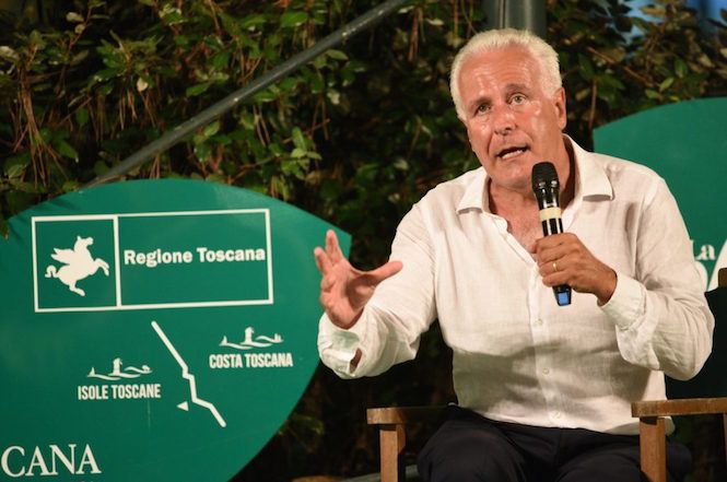 Eugenio Giani presenta in Versiliana il "suo" Cosimo I de' Medici