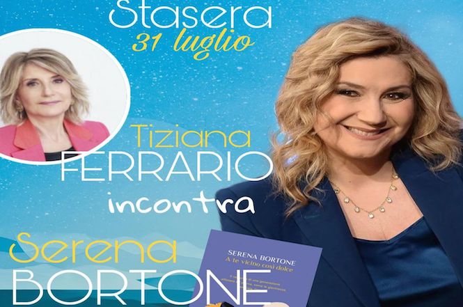 Serena Bortone a Lido di Camaiore presenta il suo libro "A te vicino così dolce"