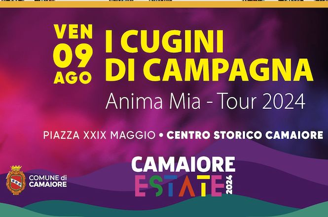 "I Cugini di Campagna" in concerto questa sera a Camaiore