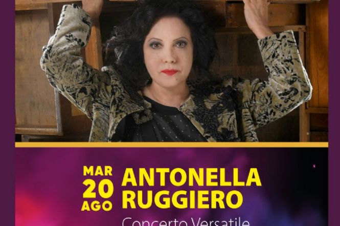 Stasera a Camaiore canterà la grandissima Antonella Ruggiero