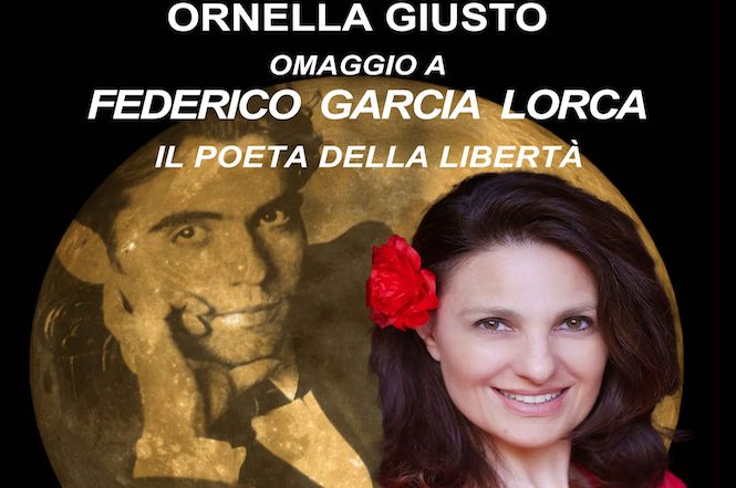 Ornella Giusto, donna di passione legge stasera Garcia Lorca al Chiostro