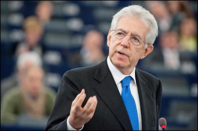 Alla Versiliana Federico Monechi intervista l'ottantenne senatore a vita Mario Monti