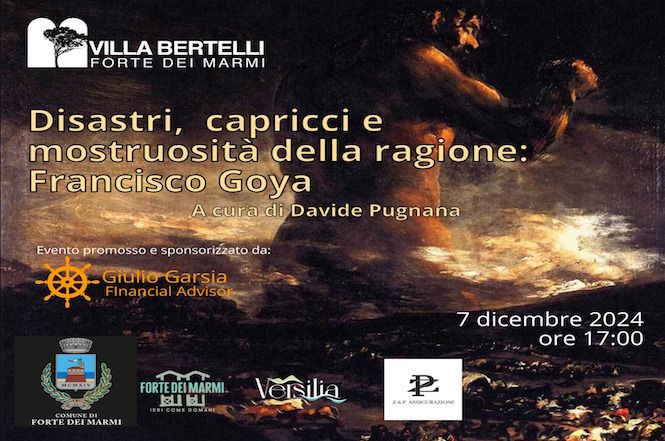 A Villa Bertelli Davide Pugnana parlerà di Francisco Goya