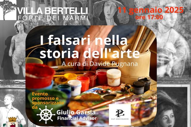 I falsari nell'arte a Villa Bertelli sabato prossimo