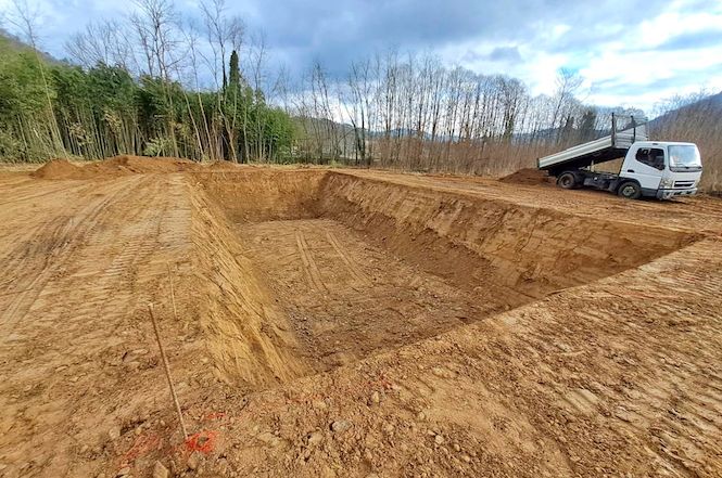 A fine mese pronta la vasca antincendio a Valpromaro