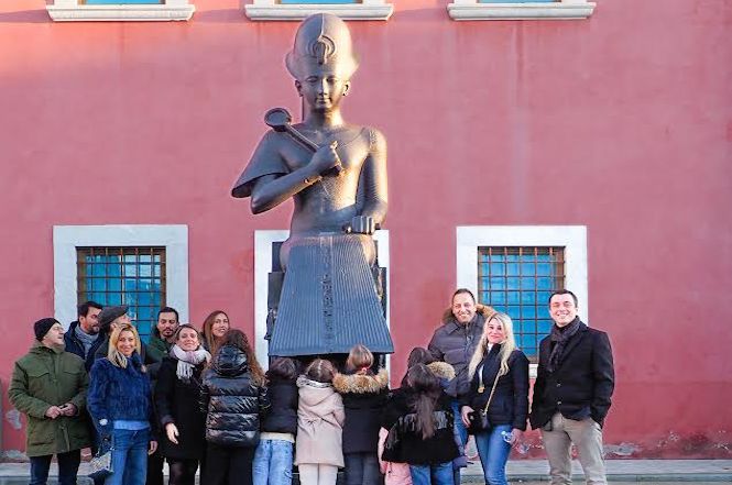 Gli Egizi incantano i bambini di Forte dei Marmi