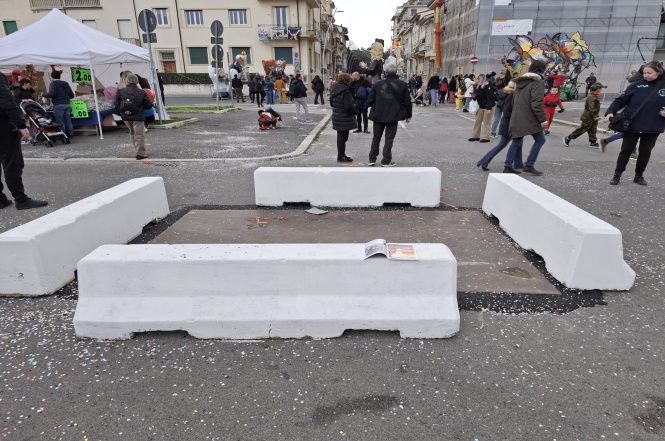 Modifica al circuito del Carnevale per un cedimento strutturale in via Roma
