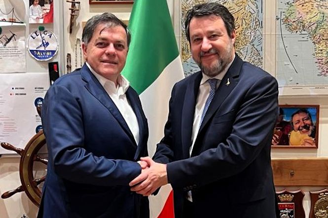 Giovannetti a Roma dal ministro Salvini per la Pisanica