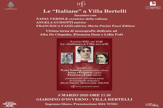 A Villa Bertelli pomeriggio dedicato all'8 marzo