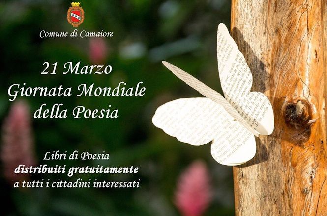 Giornata Mondiale della Poesia: a Camaiore la distribuzione gratuita di libri in versi