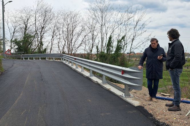 Pietrasanta, terminato il risanamento della frana in via Pozzone