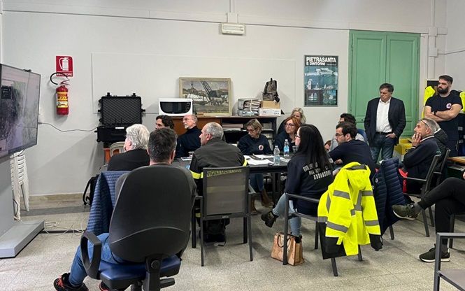 Emergenza frane, al Coc un presidio di assistenza alla popolazione