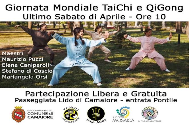 A Lido si festeggia la giornata mondiale dei Taichi e QiGong. Sabato dalle 10