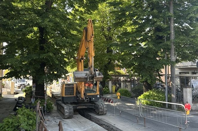 Rinnovo della rete di acquedotto, prosegue il cantiere di Gaia SpA a Camaiore Capoluogo