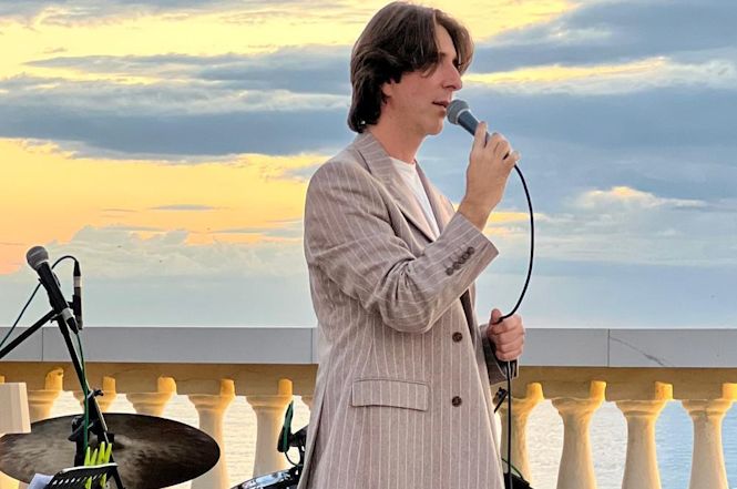 Escodamè in concerto sulla terrazza del palace Hotel