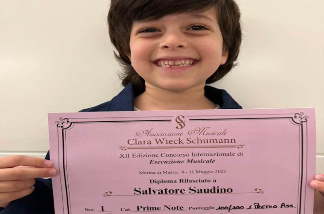 Salvatore Saudino, 5 anni ed ha un talento straordinario scoperto da Susanna Altemura