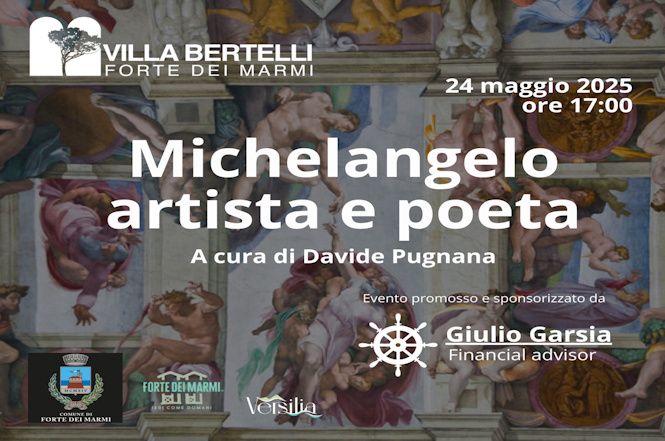 Michelangelo artista e poeta: se ne parla sabato a Villa Bertelli