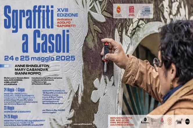 Fine settimana a Casoli per gli "sgraffiti"