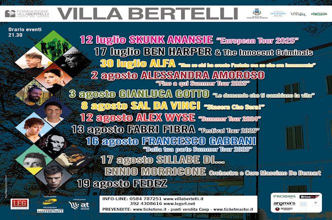 Pronta a partire l’Estate 2025 di Villa Bertelli a Forte dei Marmi