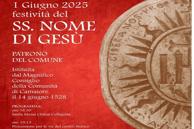 Festa patronale a Camaiore per festeggiare il Patrono, il SS Nome di Gesù