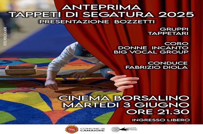 Ecco i bozzetti dei Tappeti di Segatura. Domani sera al cinema Borsalino