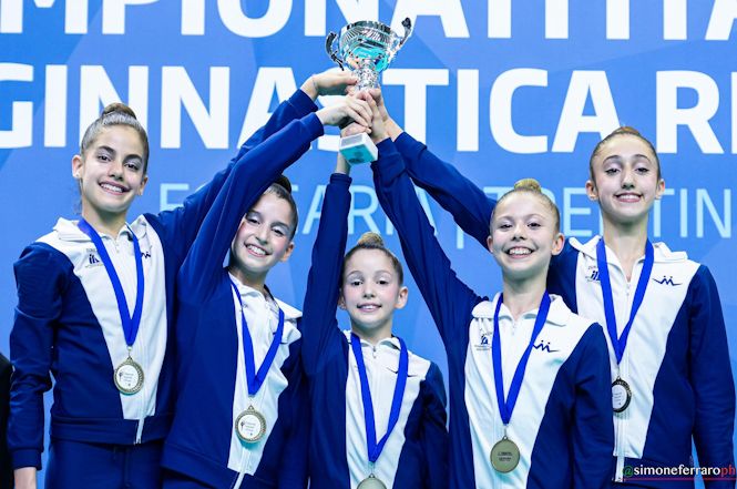 Folgaria, trionfo della Raffaello Motto nel Campionato Nazionale di Insieme Allieve