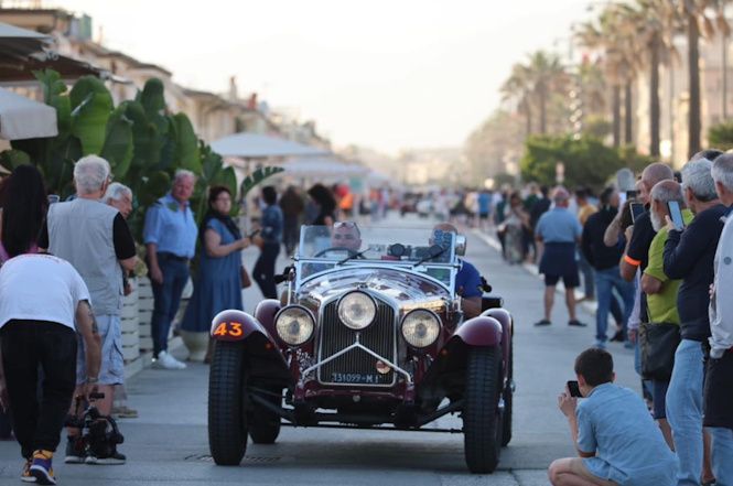 Venerdi arrivano le storiche autovetture delle "1000 miglia"