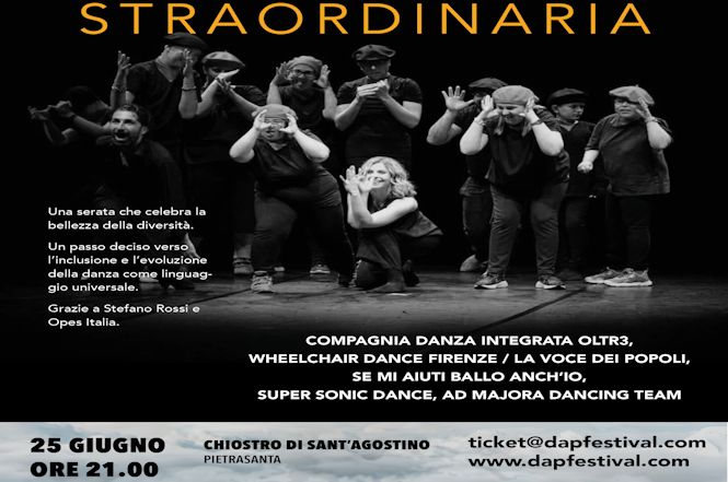 ricco programma questa sera per il DAP Festival