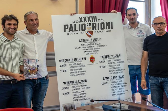 Tutto il programma del Palio dei Rioni: 12 compagini si contenderanno il Cencio