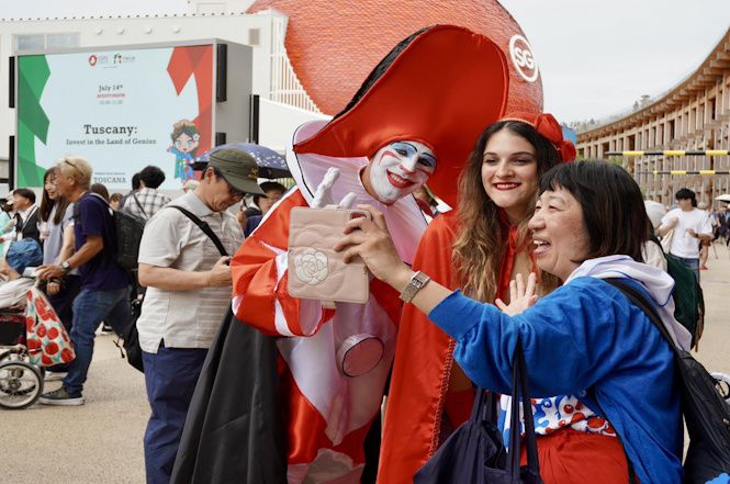 Expo Toscana a Osaka, una settimana di promozione del Carnevale