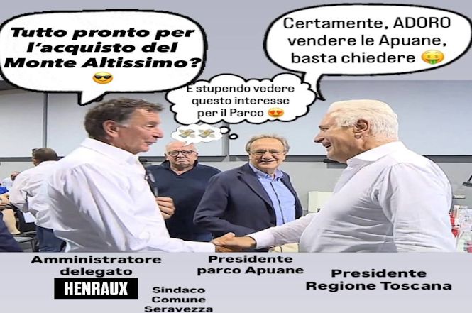 L'associazione Apuane Libere: "In Toscana si vendono montagne ai privati"