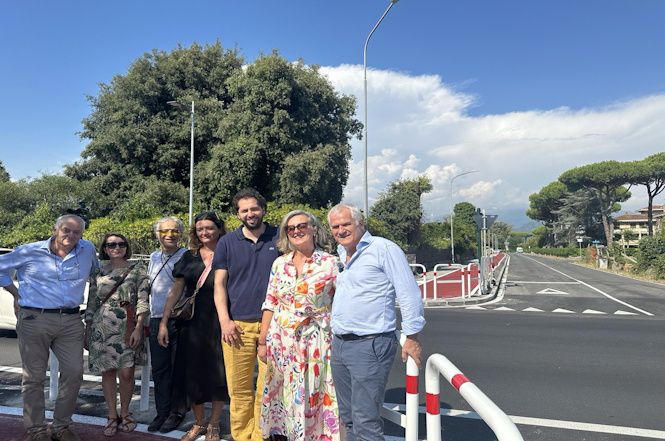 Finalmente riqualificata via delle Serre a Lido di Camaiore
