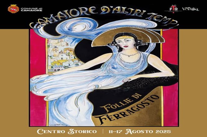 Ecco il manifesto dell’edizione 2025 di Camaiore d’Altri Tempi - Follie di Ferragosto