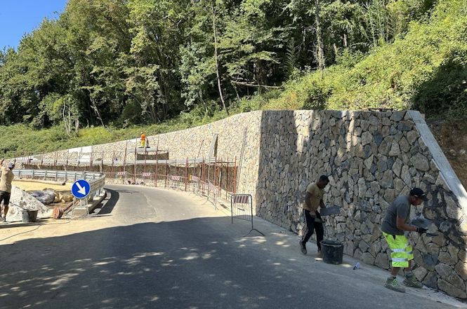 Balza Fiorita, alla conclusione il cantiere per la ricostruzione. Domani la strada rimarrà chiusa