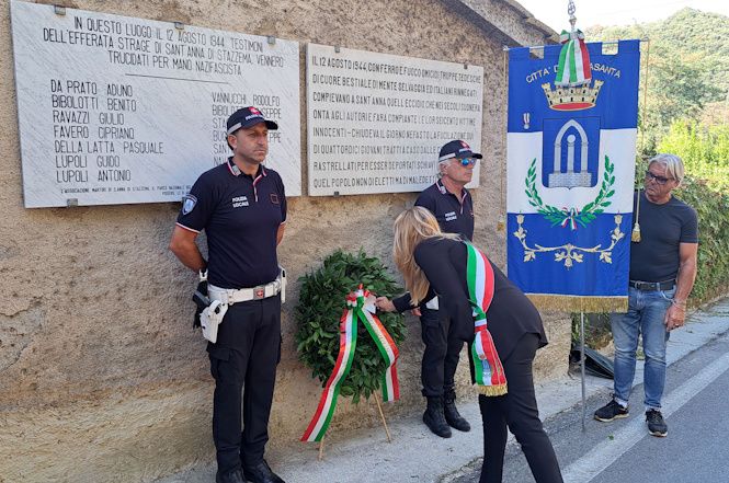 Pietrasanta, iniziate le manifestezioni in ricordo degli eccidi versiliesi