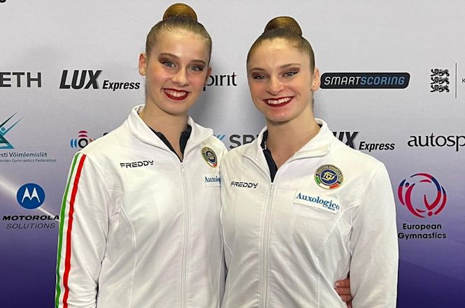 Due stelle viareggine brillano nel firmamento della ginnastica ritmica