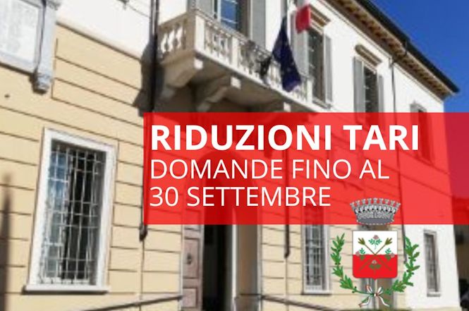 Massarosa, c'è tempo fino al 30 settembre per la riduzione TARI
