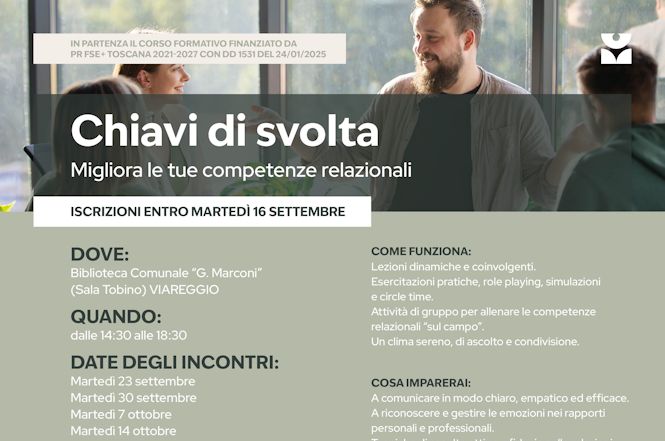 Bibliocare: ultimi giorni per iscriversi al corso gratuito