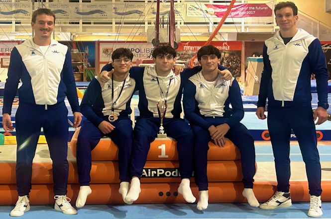 Tre ginnasti della Motto  ai campionati italiani di artistica