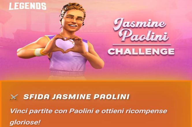 L'avatar di Jasmine Paolini approda nel gioco Tennis Clash per smartphone