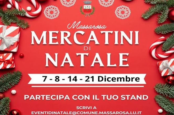 “Natale a Massarosa” al via l'organizzazione degli appuntamenti nelle frazioni