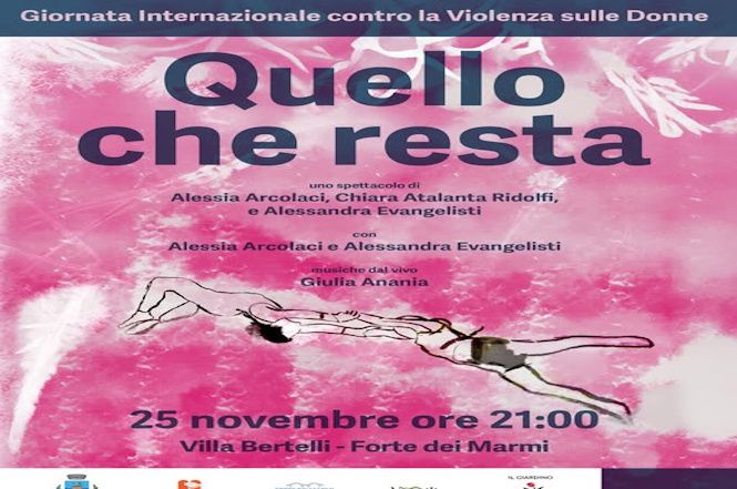 Violenza di genere, reading con Alessandra Evangelisti con "Quello che resta"