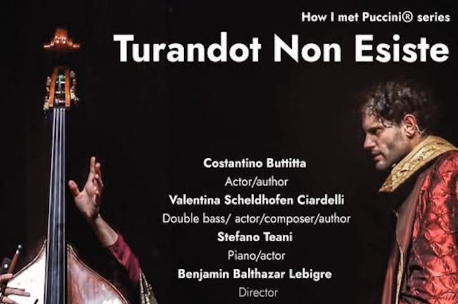 Benjamin Lebigre firma a Londra la regia dello spettacolo "Turandot non esiste"