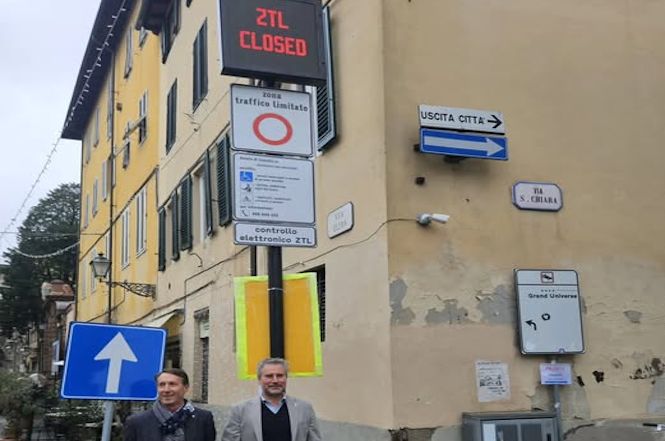 Lucca, entrain funzione il nuovo sistema di controllo della Zona a Traffico Limitato